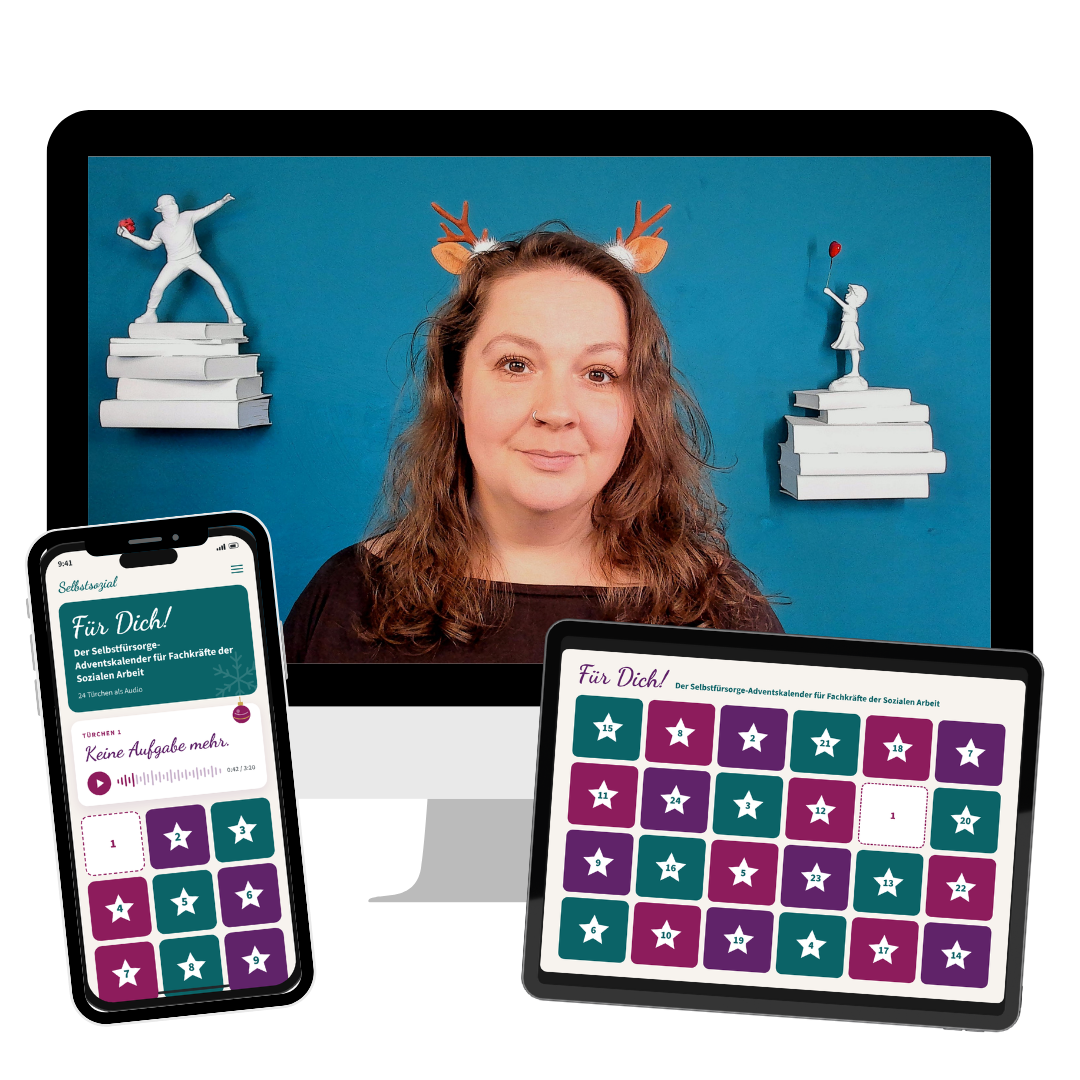 Adventskalender „Für Dich!“ auf Handy, Tablet und Bildschirm